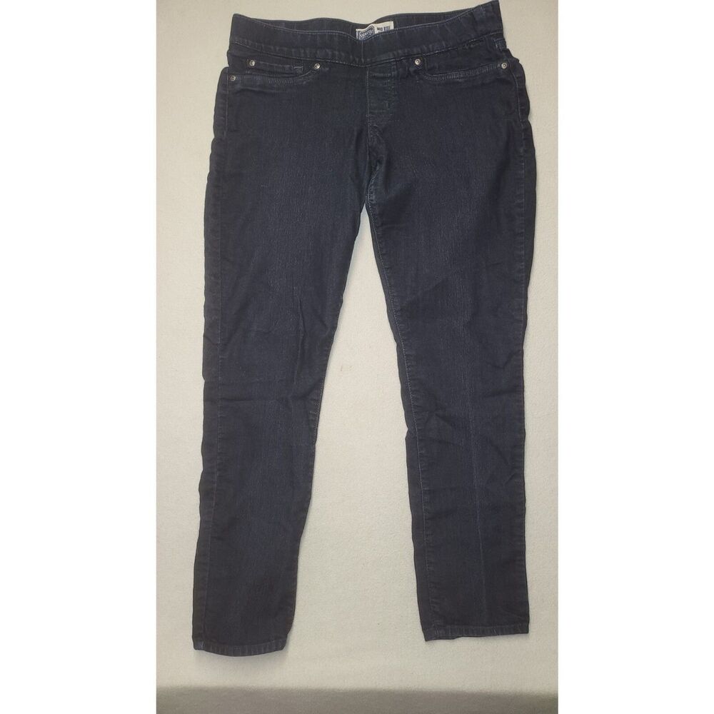Signature by Levi Mid Rise Skinny pull on womens jeans 16m